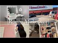 Room Makeover | Painting, New Vanity, Makeup Organization