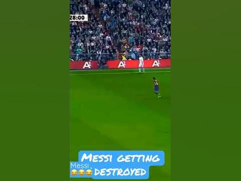 Ronaldo ankle breaking players vs Messi getting destroyed - YouTube