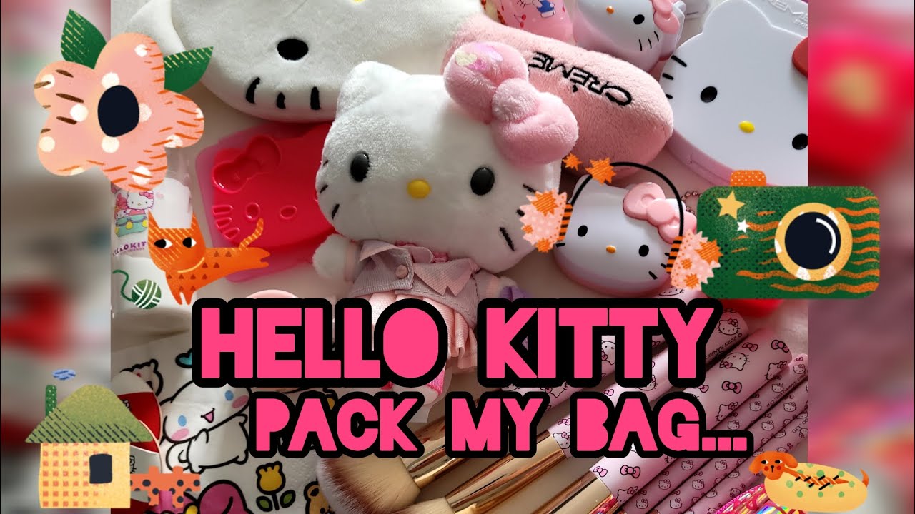 Hello Kitty | Pack my bag...🎀👜🩷 - YouTube