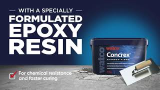 Introducing Watco Concrex Carbon Fibre Epoxy Repair Mortar Concrete Hole Repair