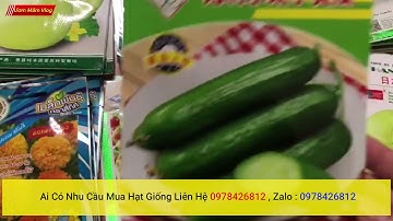 Hạt giống Nhập Khẩu Đài Loan , nhập khẩu nguyên bao bì, giao hàng toàn quốc , thu tiền tại nhà