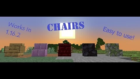 Chairs plugin showcase | Insane lightweight plugin!?