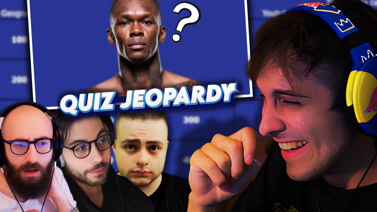 il Primo JEOPARDY Con Solo IMMAGINI Con BLUR, MARZA, FAZZONE e ZAZZONE