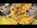 People are Crazy for HALEEM BIRYANI |  Haleem Biryani at Pan Mandi Food Street. Karachi Street Food