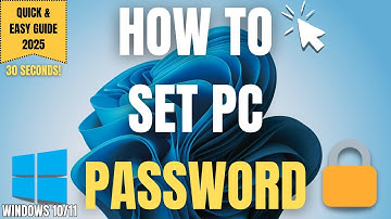 How to Set Password on PC (Windows 10/11) | Secure Your Computer – Quick & Easy Guide