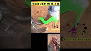 Pastor Elijah from Togo west Africa said God told him to wear high heels  #youtubeshorts #shorts