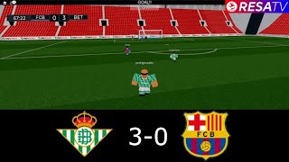 Real Betis VS F.C Barcelona | La Liga MD5