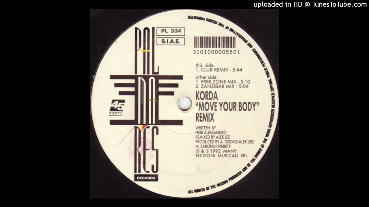 Korda | Move Your Body (Zanzibar Mix) - YouTube
