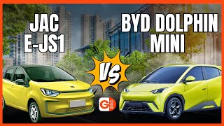 BYD DOLPHIN MINI OR JAC E-JS1: SEE WHICH ELECTRIC CAR IS THE BEST AND WORTH BUYING