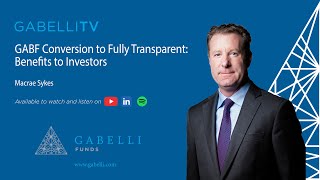 GABF Conversion to Fully Transparent: Benefits to Investors