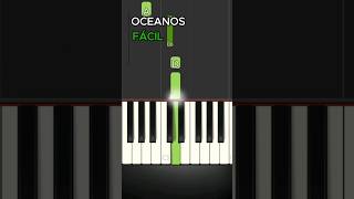 OCEANOS INICIANTE (TECLADO/PIANO)   piano gospel short oceanos