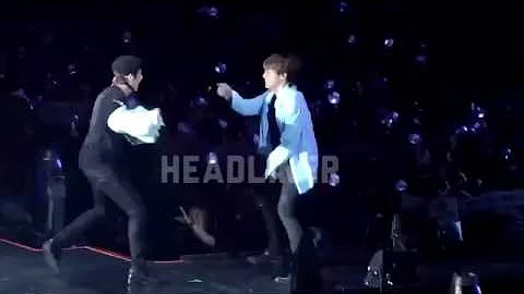 [FANCAM] BTS THE WINGS TOUR FUKUOKA TAEKOOK MOMENT WEIRD DANCE