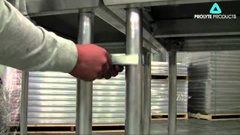 Prolyte - Stagedex - Locking the decks together - 1