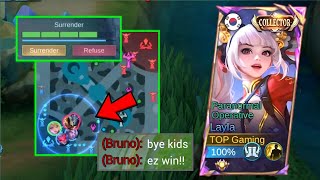 LAYLA BEST BUILD TO CARRY TEAM IN SOLO RANK WITH HIGH BURST DMG!! 💀 (EPIC COMEBACK)! - MLBB