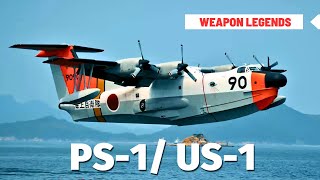 Shin Meiwa PS-1 & US-1 | Japanese Cold War flying boats (automatic dubbing)