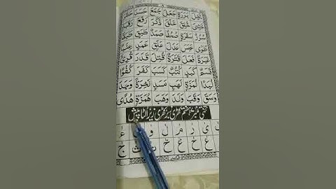 Holy Quran Class Two 2nd Term lecture#1 30-11-2020