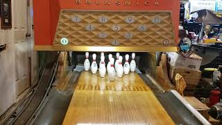 Brunswick pinsetter garage bowling alley A2 cycling #bowling #garage