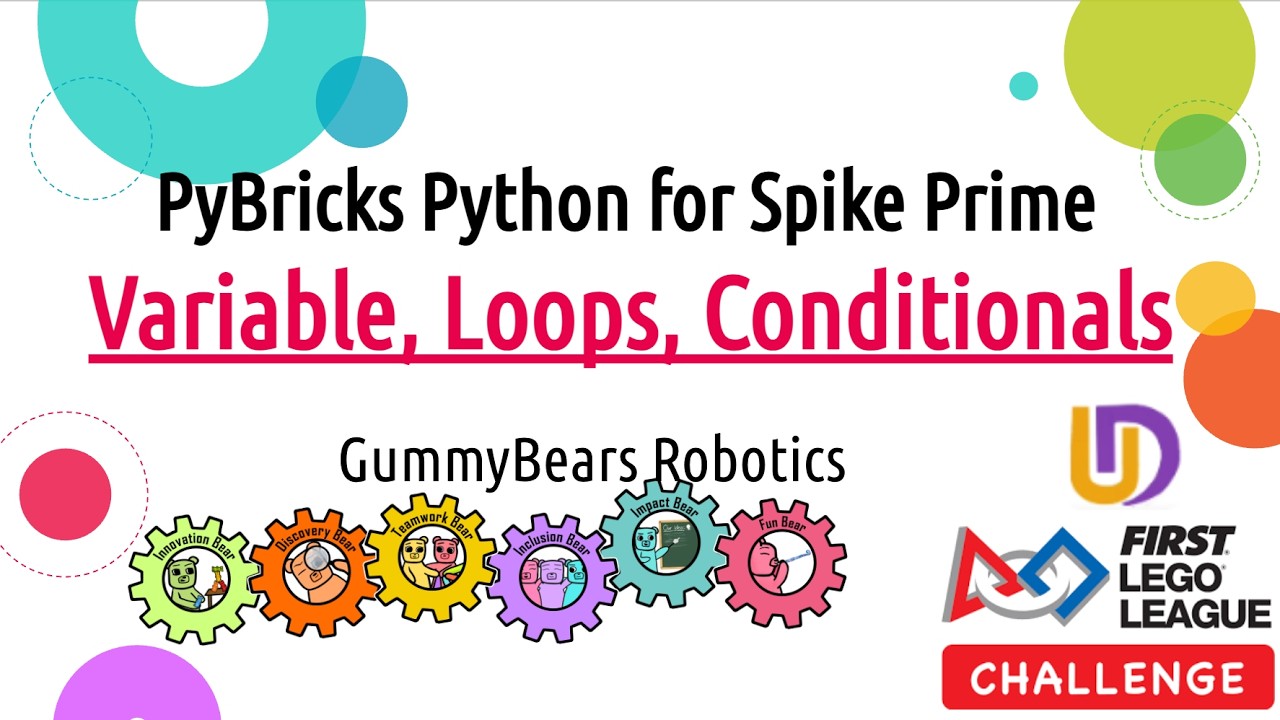 FLL Tutorials: PyBrick Coding for Beginners -Variables, Loops, and ...