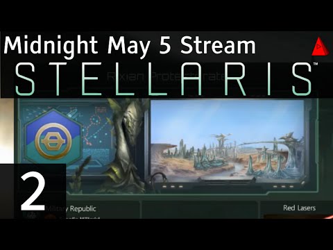 Effective Worm Hole Networks - Stellaris Twitch Stream - May 5 Space Grand Strategy - Gameplay