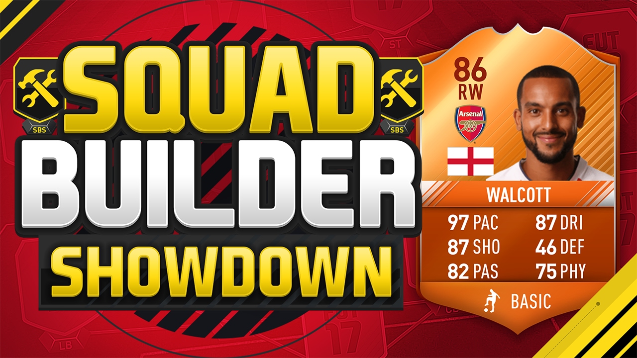 Fifa 17 Squad Builder Showdown!!! 97 Paced Motm Walcott!!! The Sweatiest  Player Of Fifa 17 - Youtube