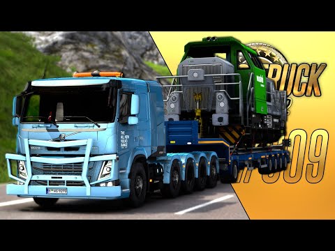 ИДЕАЛЬНЫЙ VOLVO С ШАССИ 10Х4 - Euro Truck Simulator 2 (1.43.3.15s) [#309]