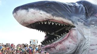 САМАЯ БОЛЬШАЯ АКУЛА в мире МЕГАЛОДОН(Акулы – самые страшные хищники в океане, вызывающие ужас. Но даже белая акула ничто по сравнению с самой..., 2016-08-06T14:00:00.000Z)