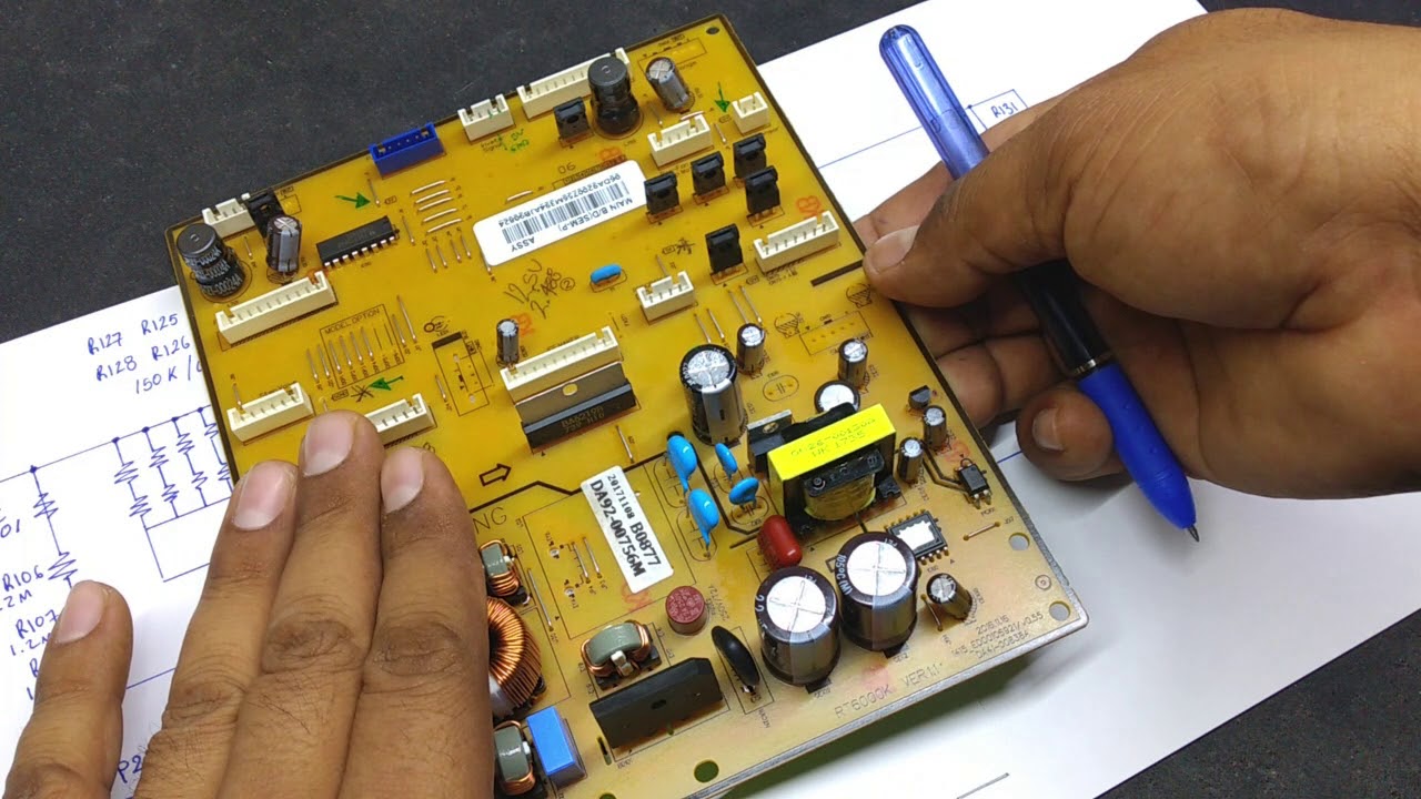 Refrigerador Samsung Inverter, Falla de 12 volts, cronica de una reparación, Parte 2