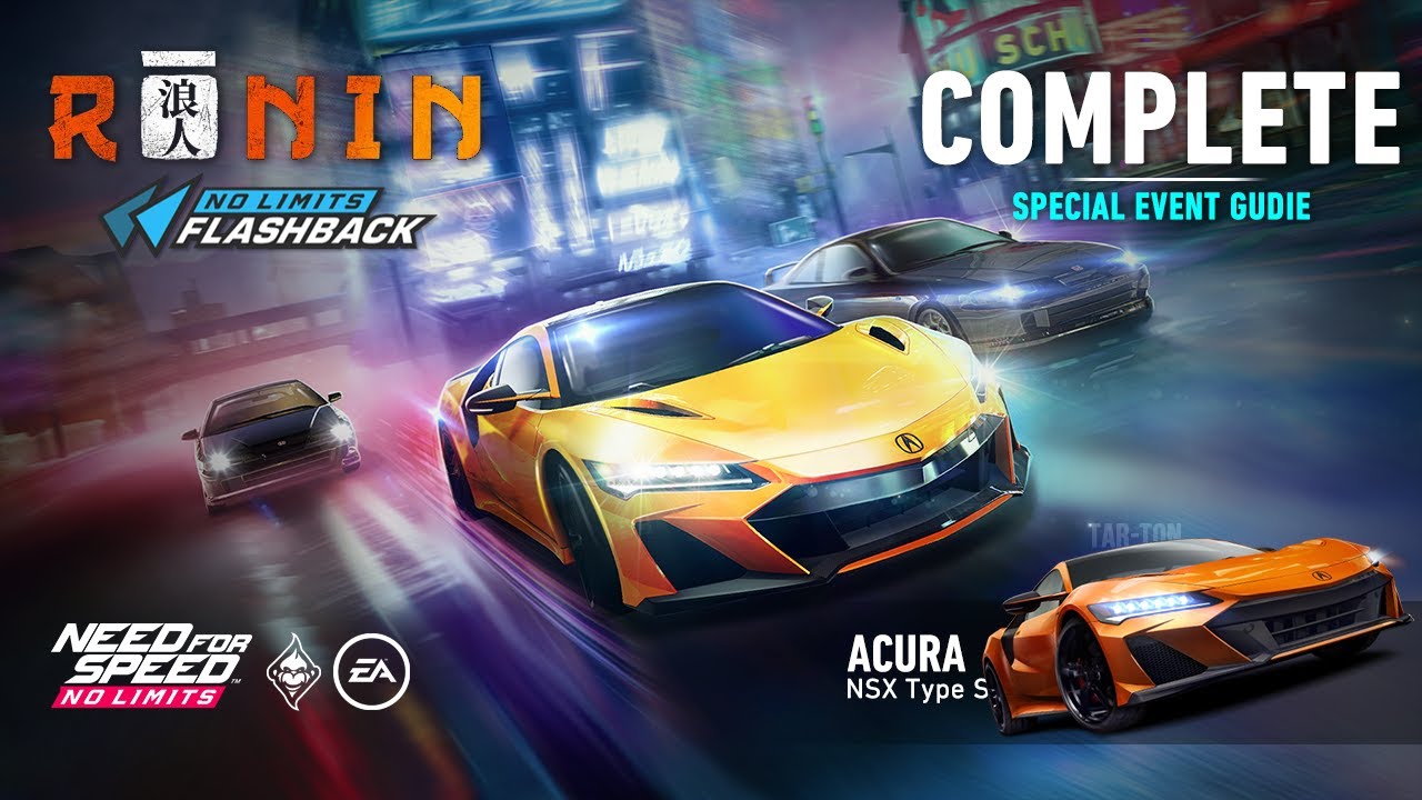 Need For Speed: No Limits | 2022 Acura NSX Type S (Ronin | Complete Special Event - Flashback)