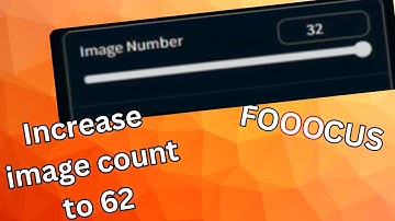 Image limit in Fooocus - Stable Diffusion
