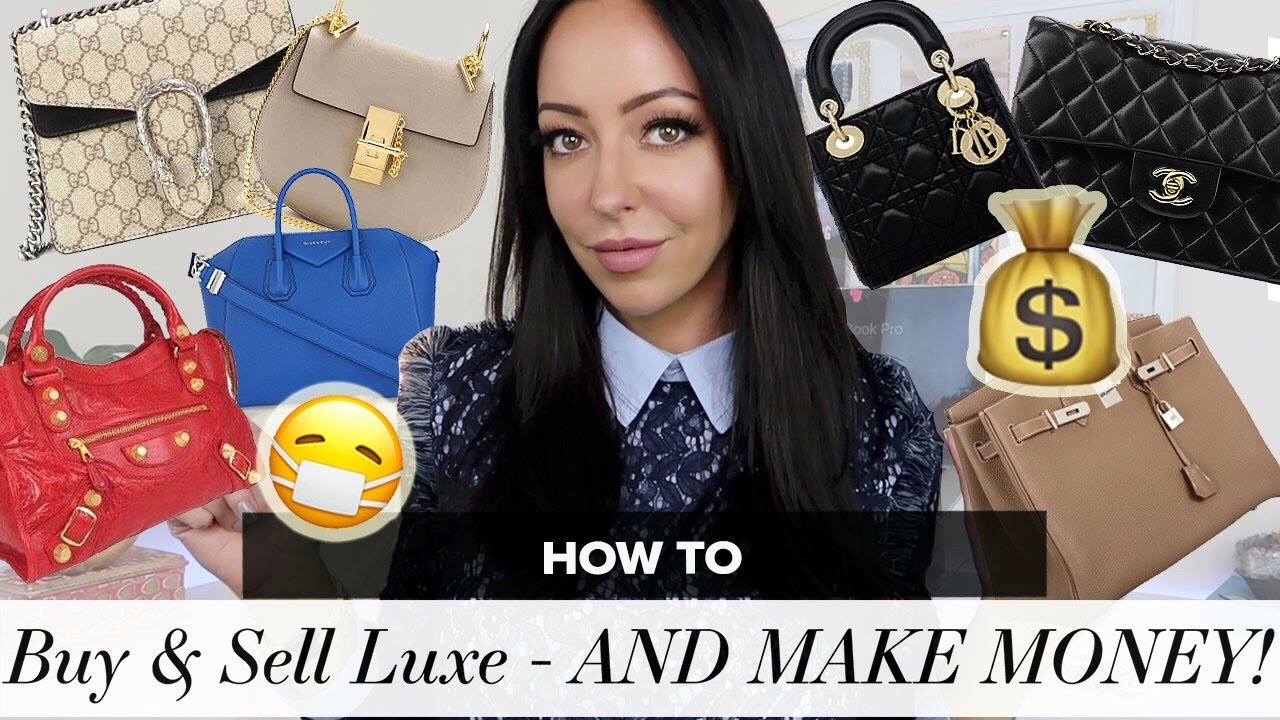 How to Make Money Selling Flipping Designer Handbags [Great Profits!!!] # louisvuitton #reselling 