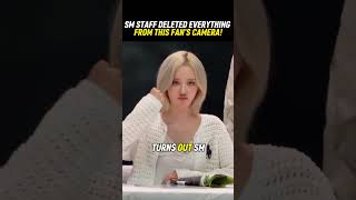 SM Staff Deleted EVERYTHING From This Fan's Camera! #kpop #winter