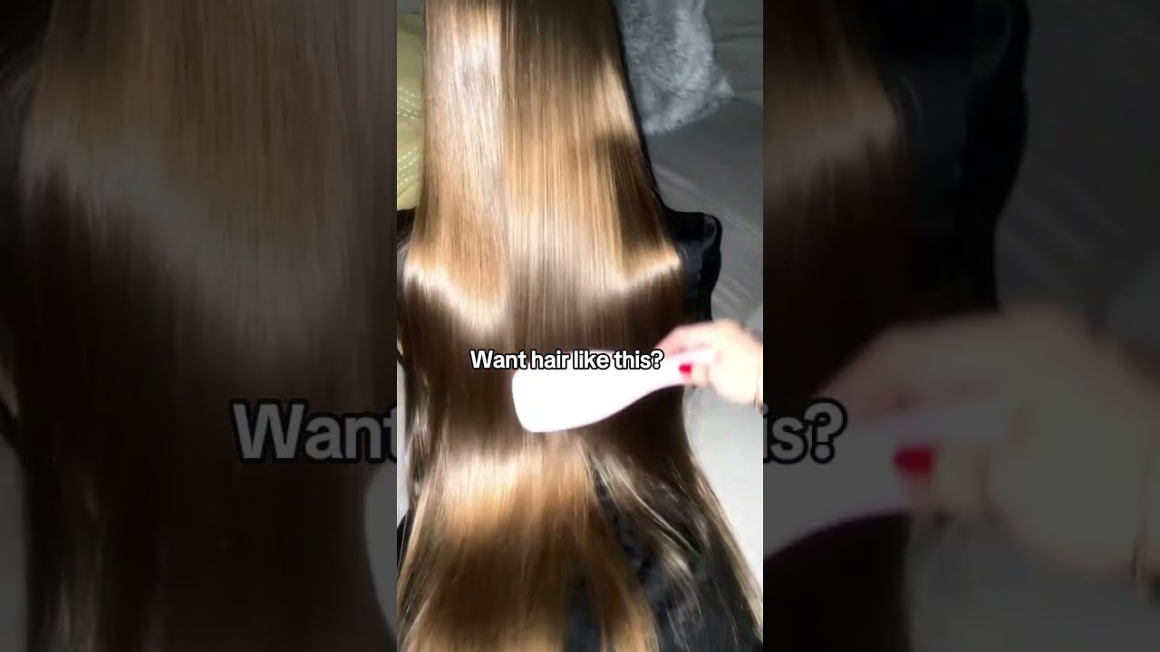 Homemade Glossy Hair Mask Shorts Hairstyle Hairtok