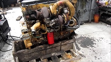 2006 Caterpillar C13 Acert Diesel Engine Running KCB