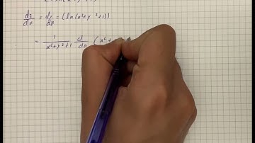 Find all first partial derivatives. z=\ln(x^{2}+y^{2}+1) | Plainmath