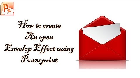 🔥🔥Open Envelope Animation Effect 🔥🔥 #powerpoint #ppt #animation #powerpointpresentation