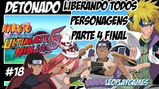 Naruto Shippuden Ultimate Ninja 5 Detonado #9 PT-BR Sasuke Uchiha