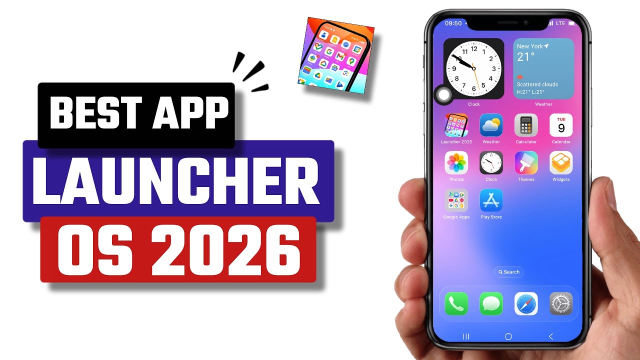 Best Launcher OS 2026 App for Android - YouTube