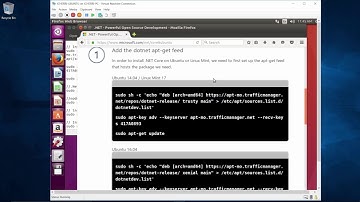 Learning ASP.NET -1 Linux   Asp Net Core Installation on Ubuntu