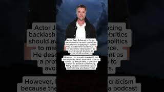 Josh Duhamel Sparks Backlash Over Anti-Politics Stance for Celebrities #hollywood #news Wealth