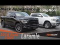 2019 Ram 1500 Laramie Black Appearance 5.7L eTorque видео. Тест Драйв Рам 1500 2019 на русском.