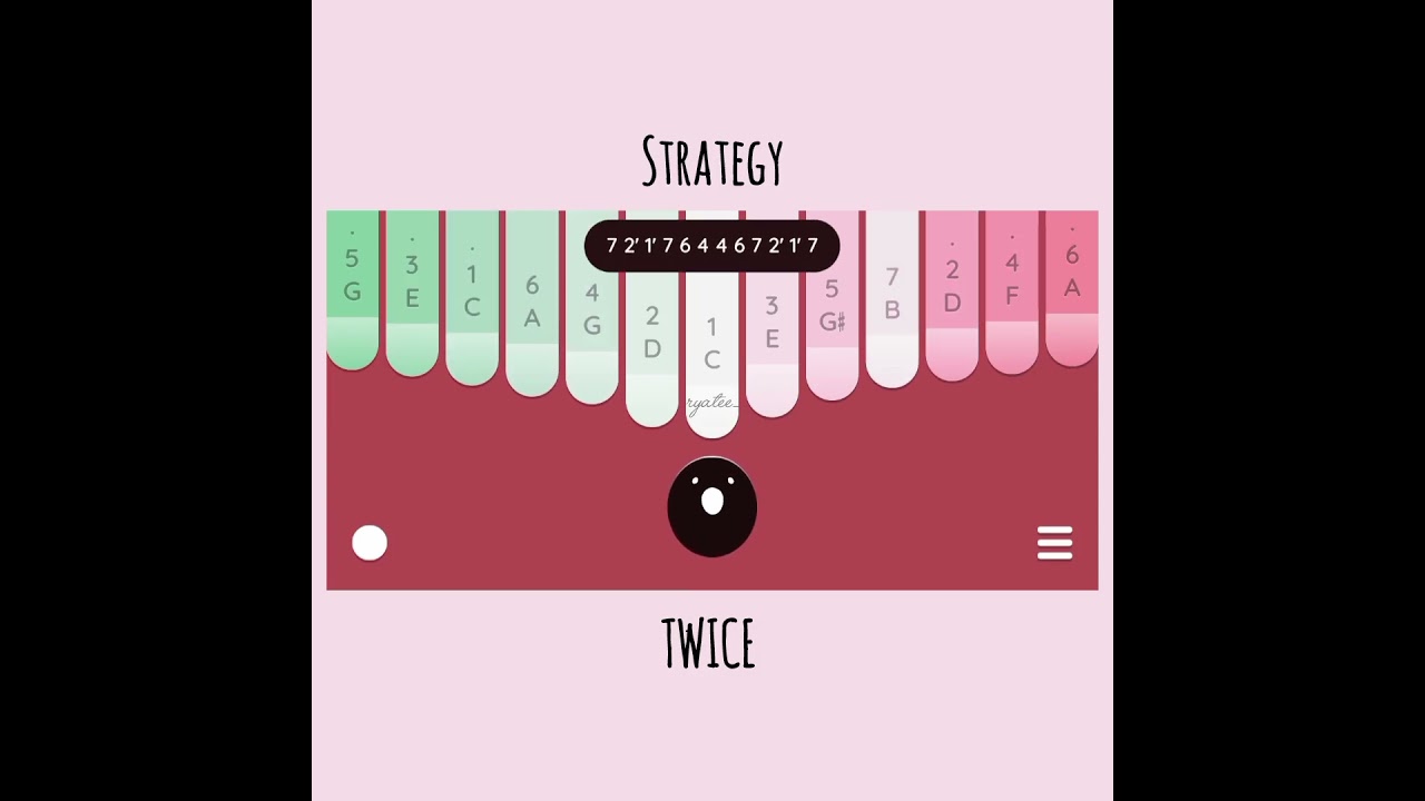 strategy - twice 