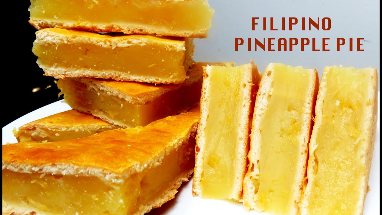 PINEAPPLE PIE FILIPINO VERSION | PINEAPPLE PIE PHILIPPINE BAKERY STYLE!