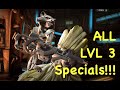 All Champs Level 3 Special Attacks Marvel Contest of Champions