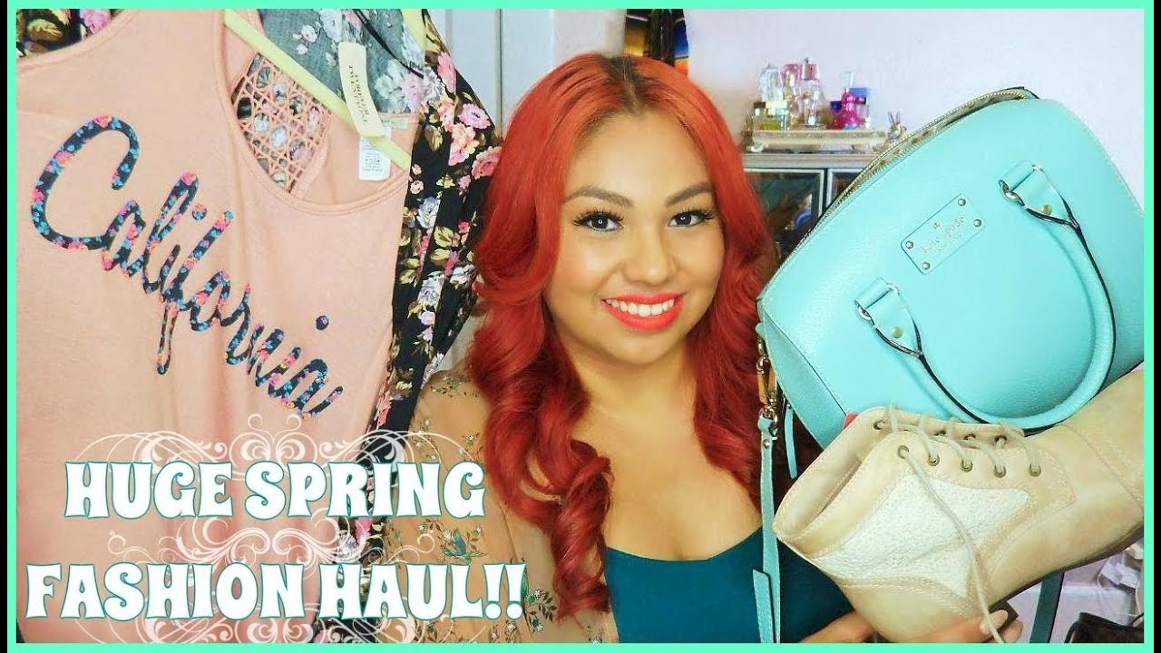 ✿HUGE Spring Fashion Haul 2014✿
