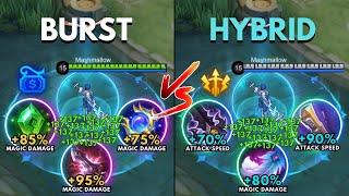 Silvanna Burst Build vs Silvanna Hybrid Build