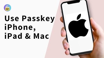 How To Use PASSKEYS on iPhone, iPad and Mac