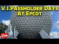 Live vipassholder days at epcot  walt disney world live stream  5124