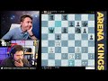 ОФИГЕТЬ МОЖНО! // ARENA KINGS! // ХИКАРУ НАКАМУРА vs АЛЕКСАНДР БОРТНИК // GM NAKAMURA vs GM BORTNYK