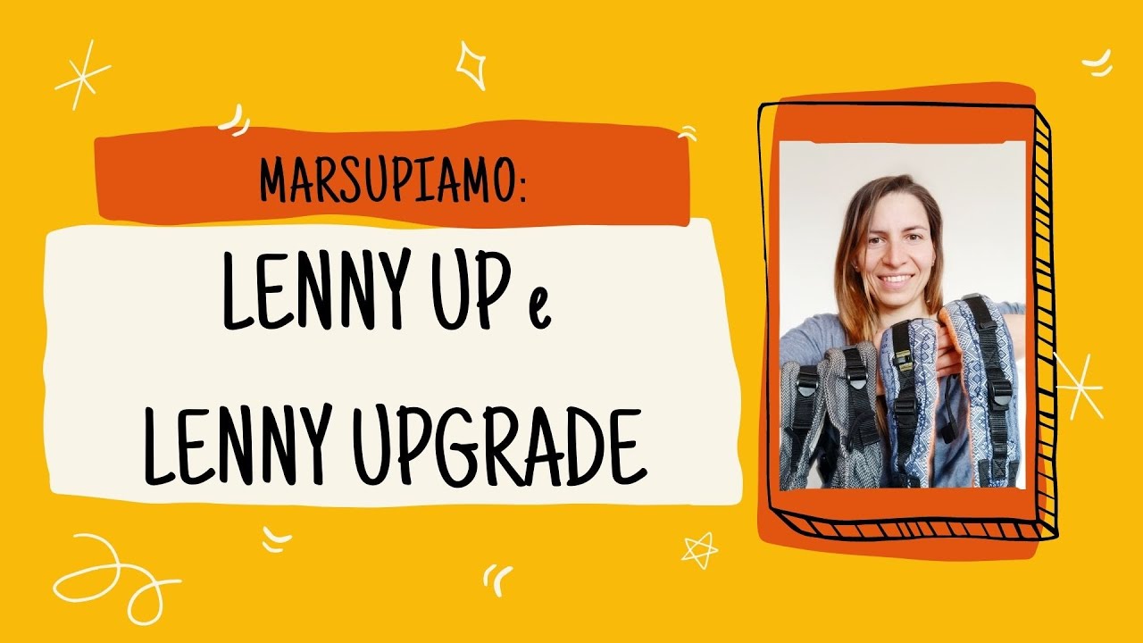 LennyUp e LennyUpGrade a confronto | Marsupi ergonomici regolabili  LennyLamb - YouTube