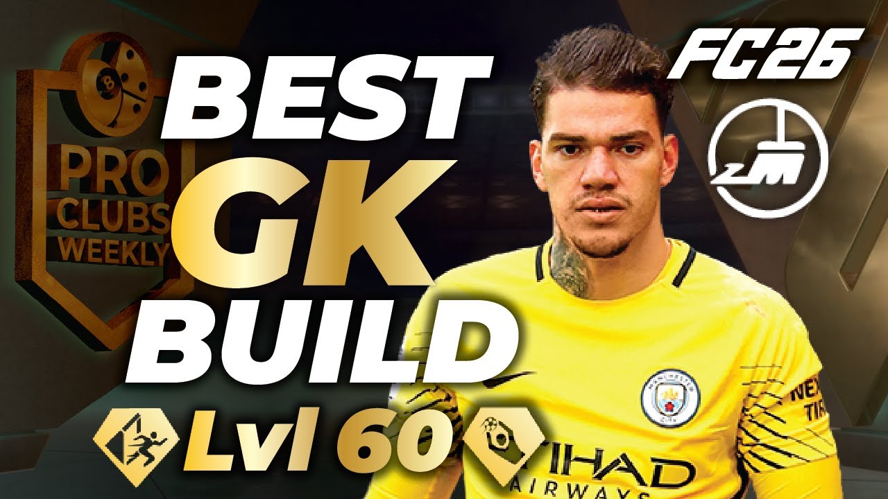BEST SWEEPER KEEPER BUILD *MAX LEVEL 60* | EAFC 26 PRO CLUBS BALLER ...